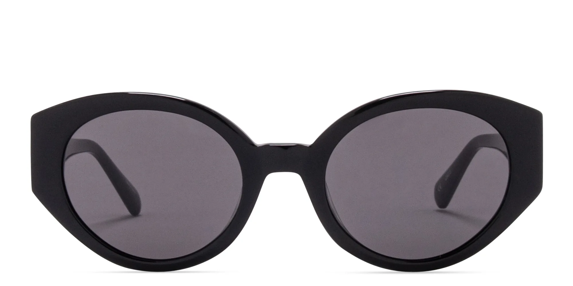 Shop EYE'M Cat-Eye Sunglasses in Black online.