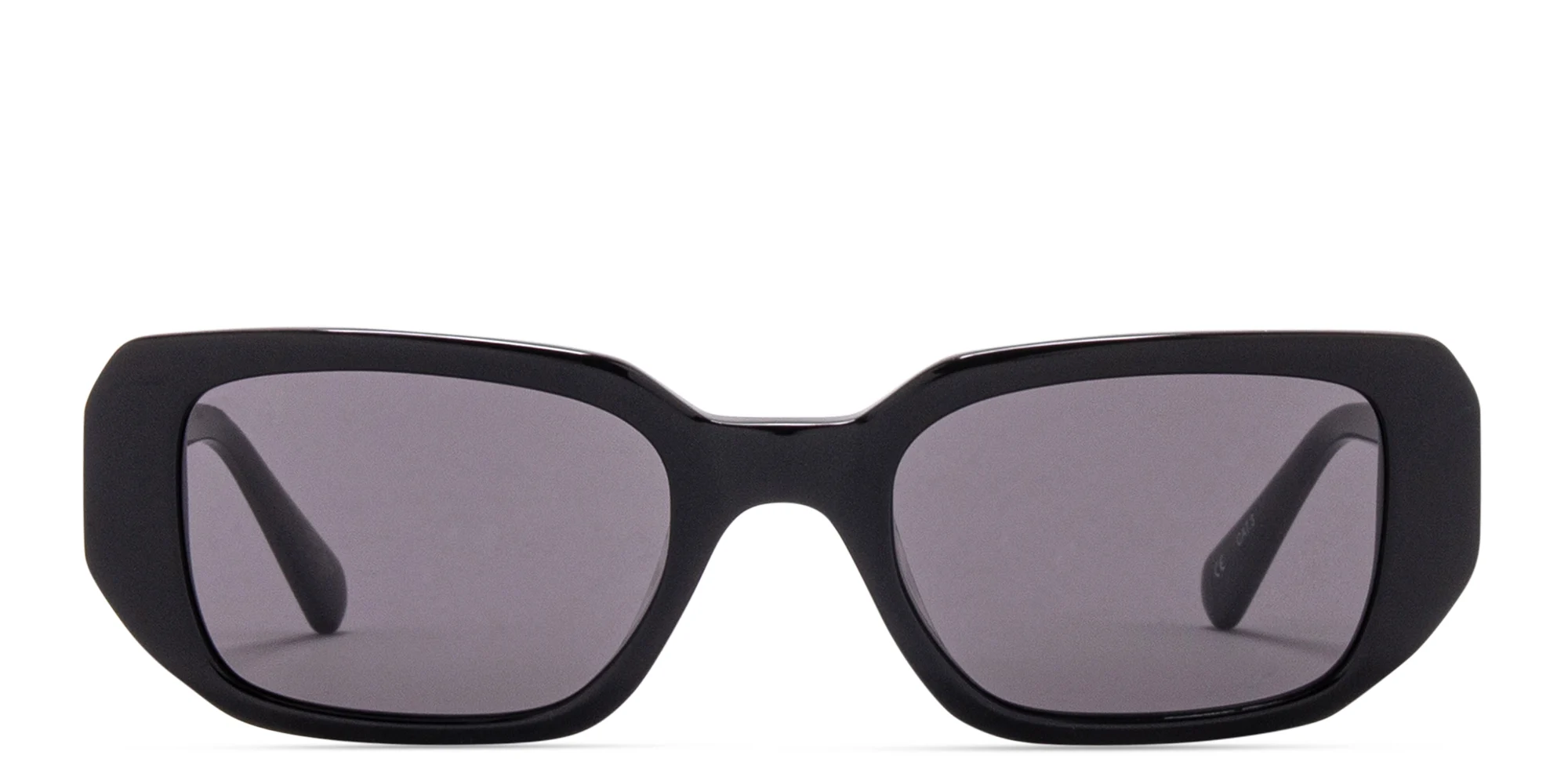 Shop EYE'M Rectangle Sunglasses in Black online.