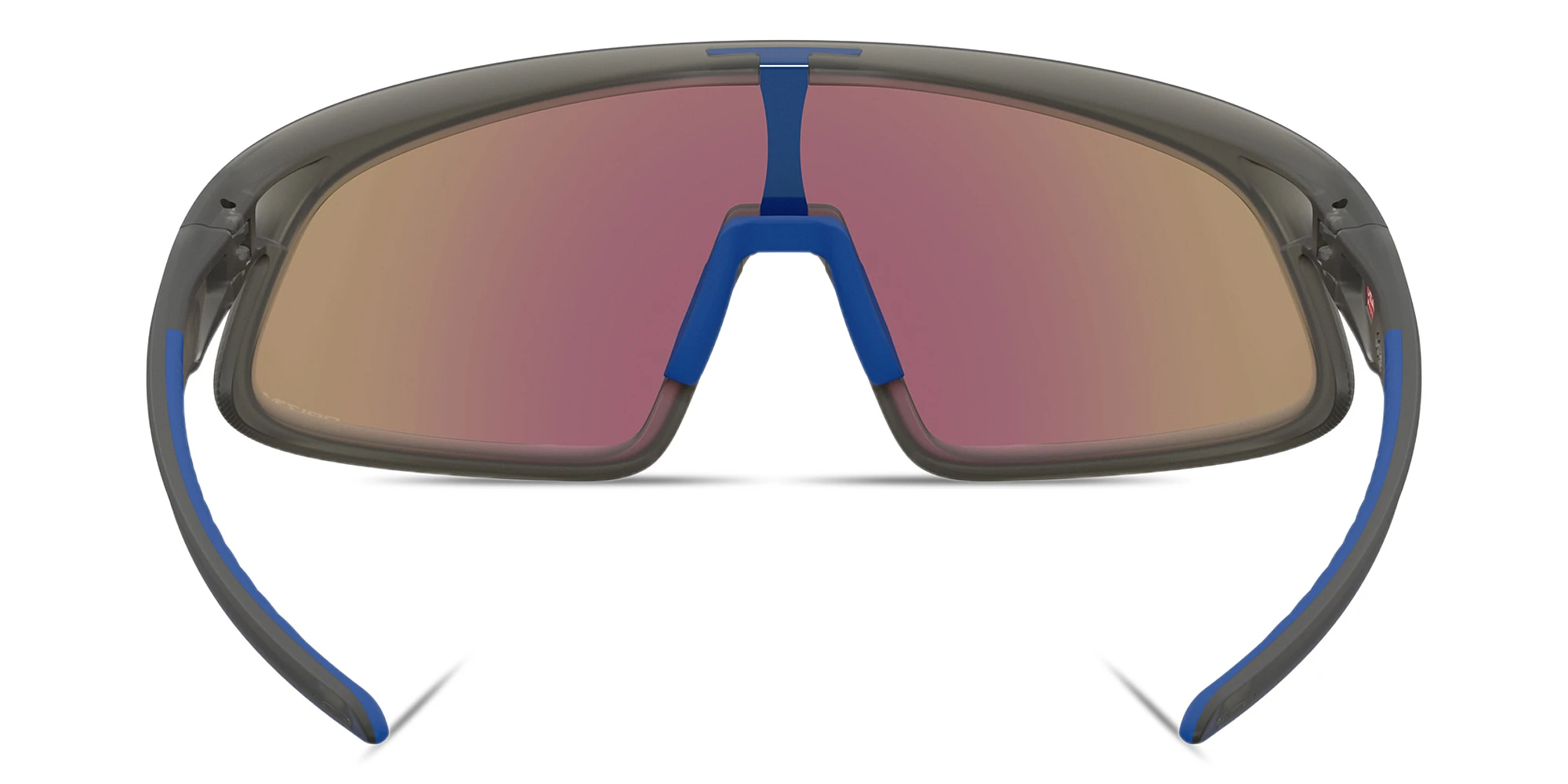 Shop Oakley RSLV Unisex Rectangle Sunglasses in Matte Grey Smoke online.