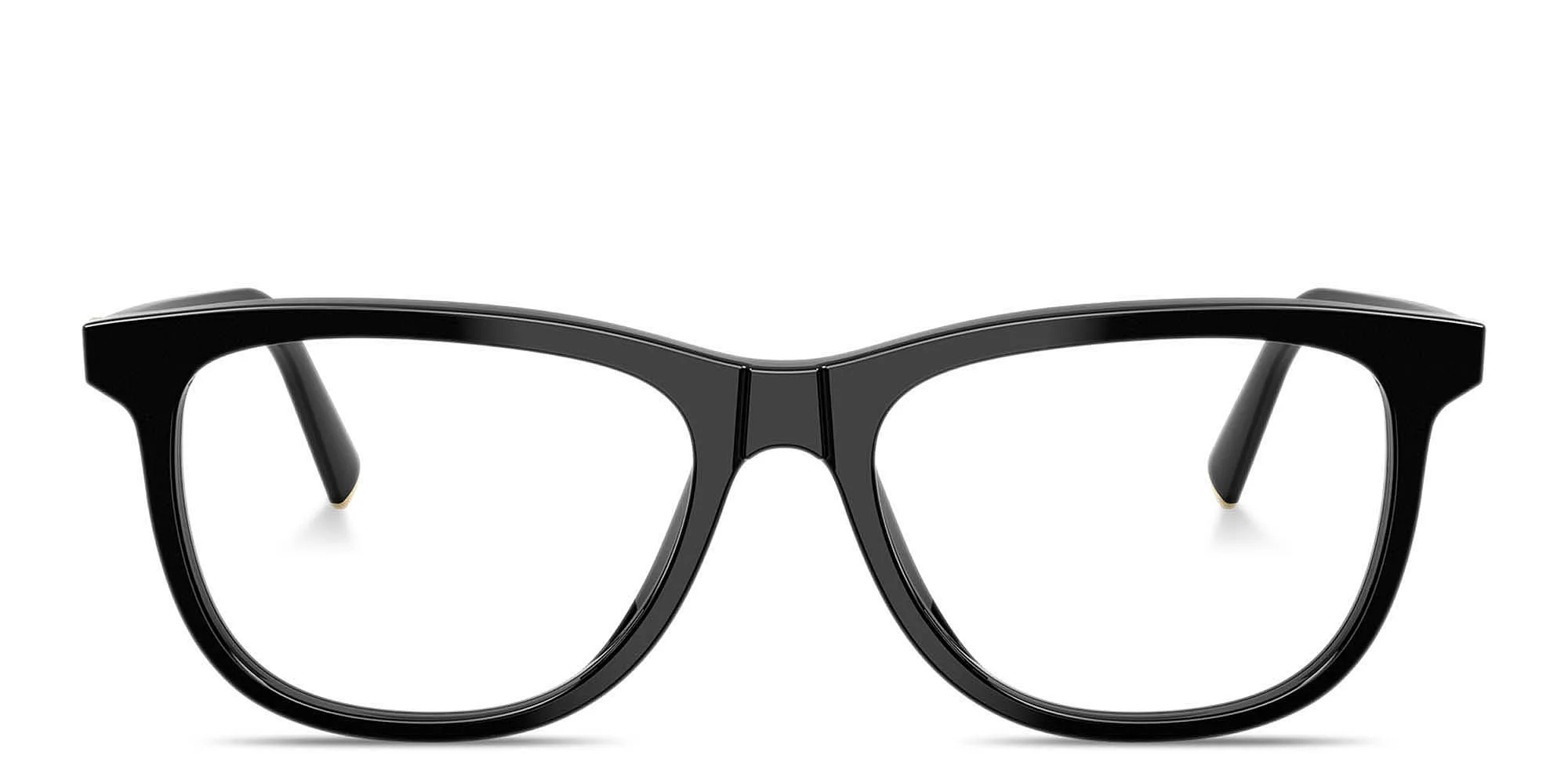 Shop MIU MIU Vertical Logo Pillow Eyeglasses in Black online.
