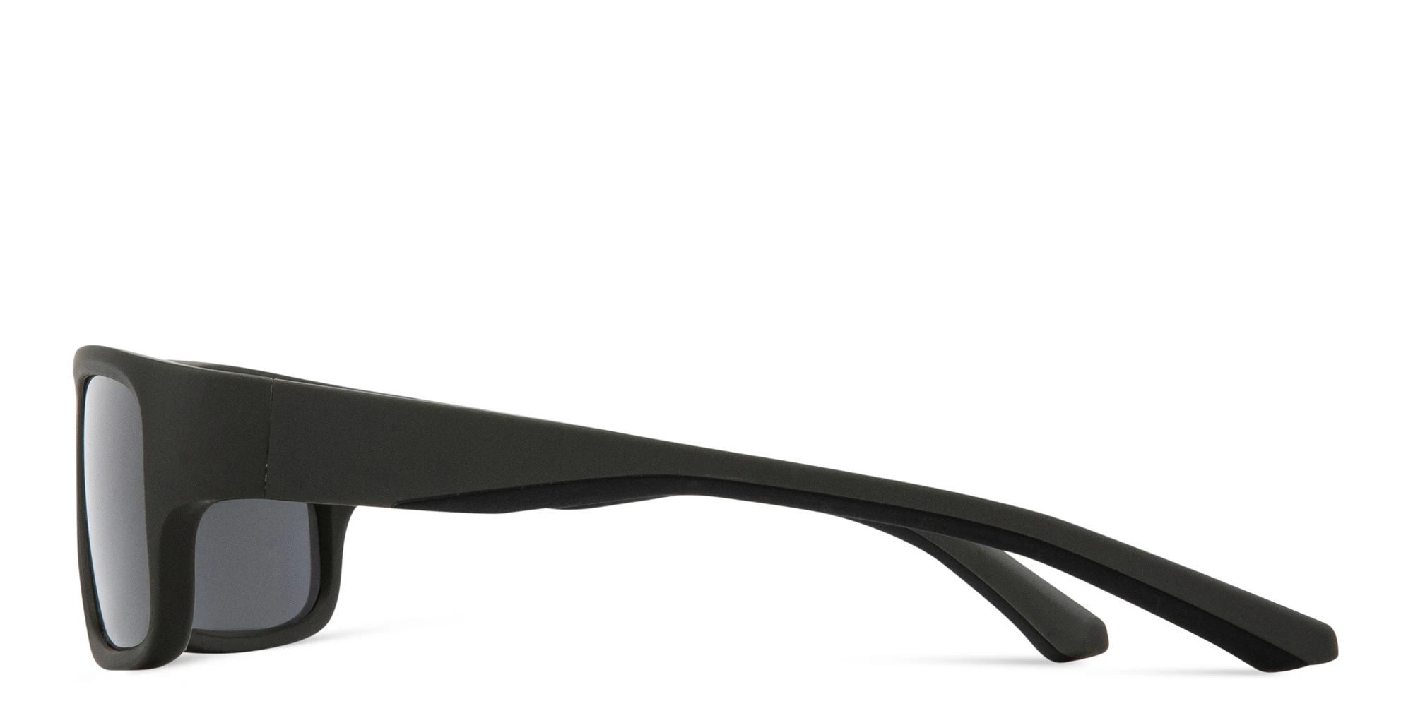 Shop SPIN ON8 Rectangle Sunglasses in Dark Green online.