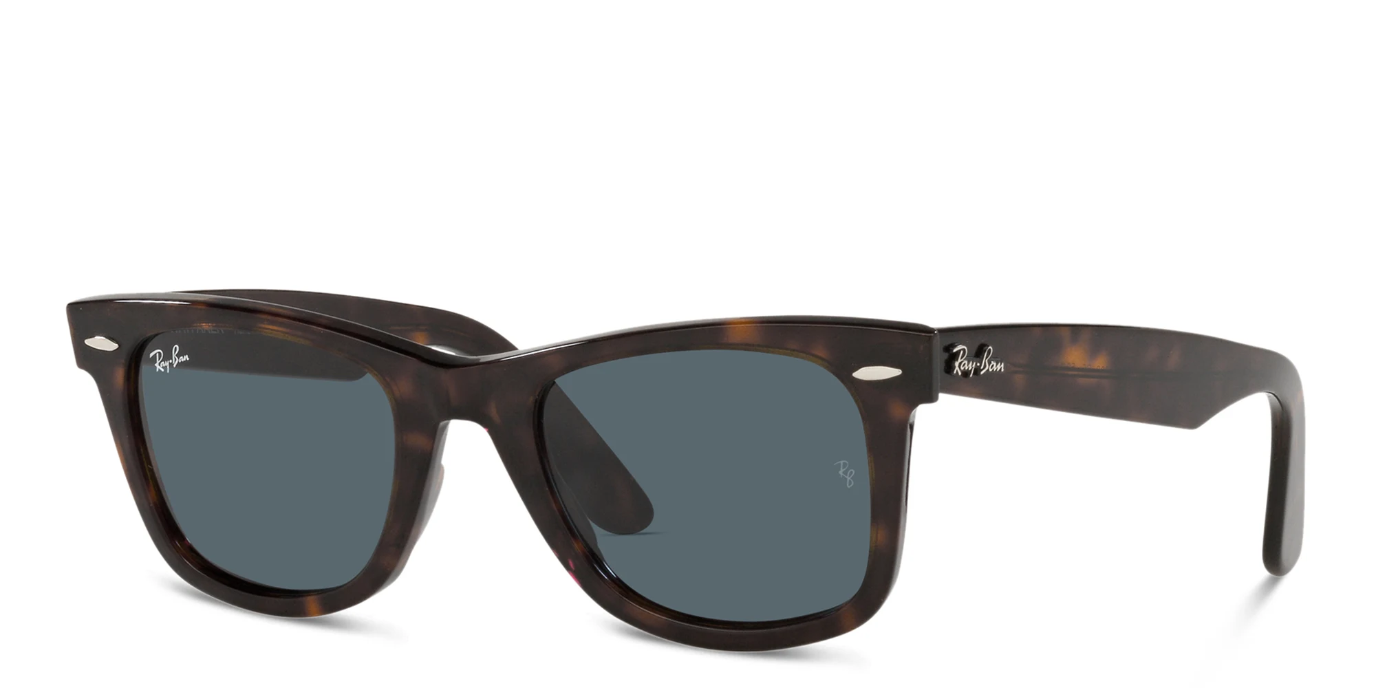 Shop Ray-Ban Wayfarer Unisex Square Sunglasses in Tortoise online.