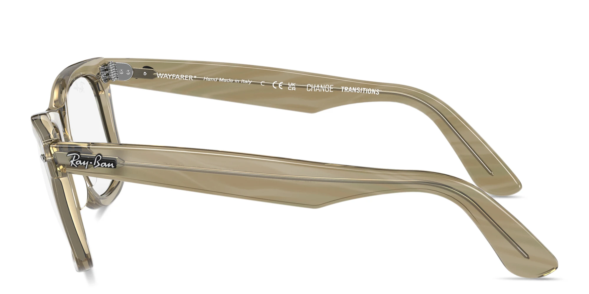 Shop Ray-Ban Original Wayfarer Change Transitions® Square Sunglasses in Grey online.