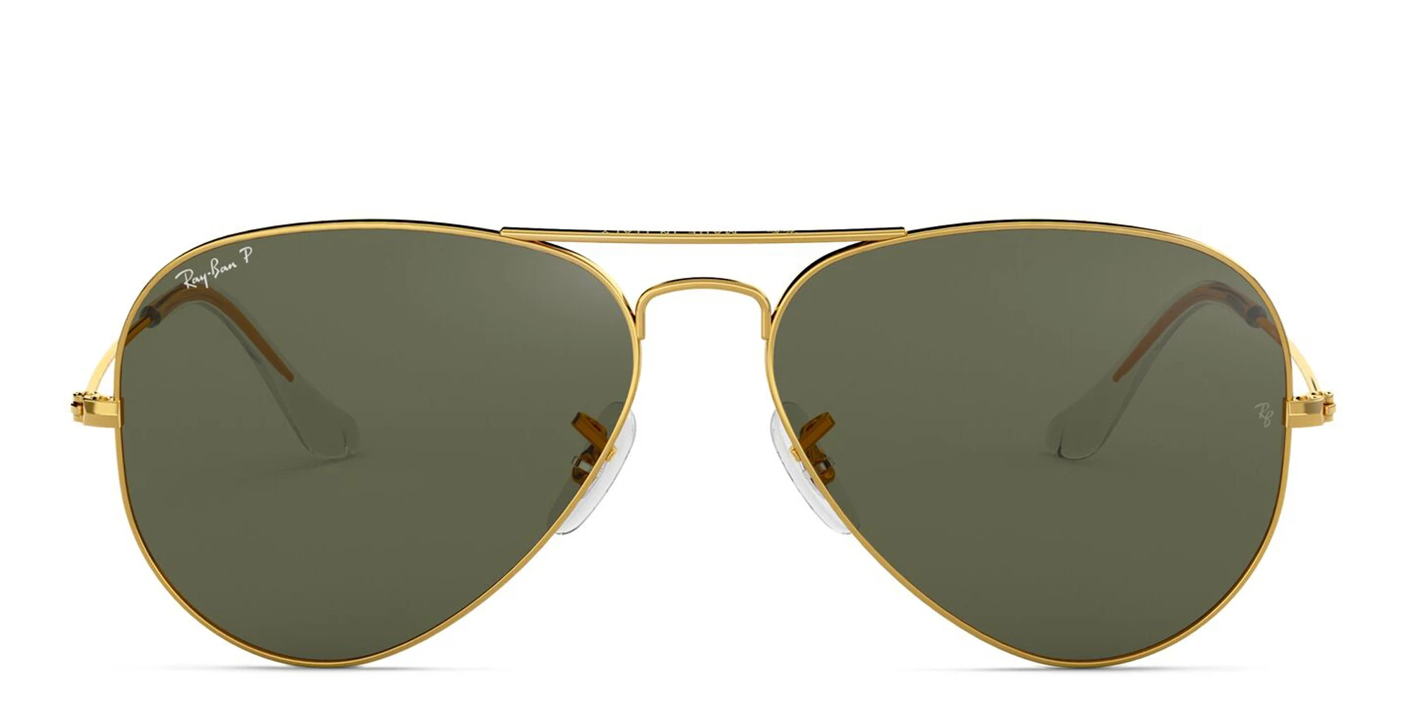 Shop Ray-Ban Pilot Classic Sunglasses in Gold online.