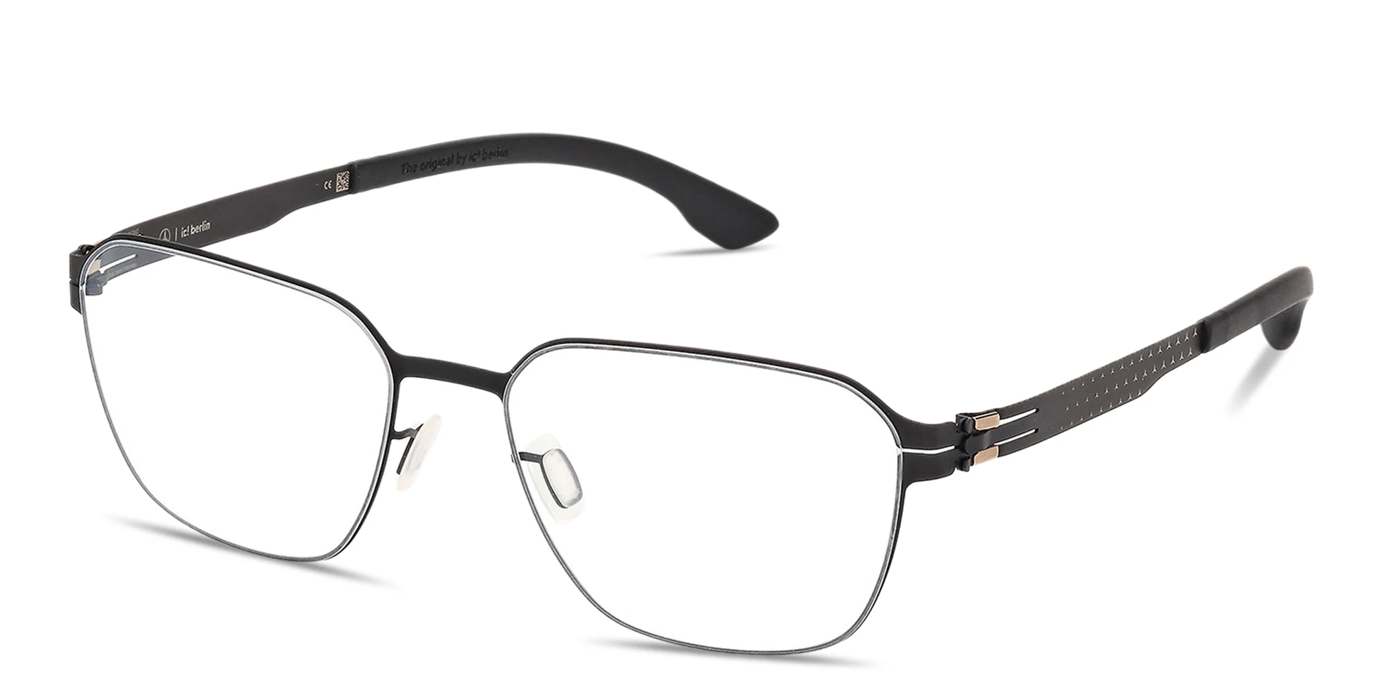 Shop ic! berlin MB 12 Panthos Eyeglasses in Matte Black online.
