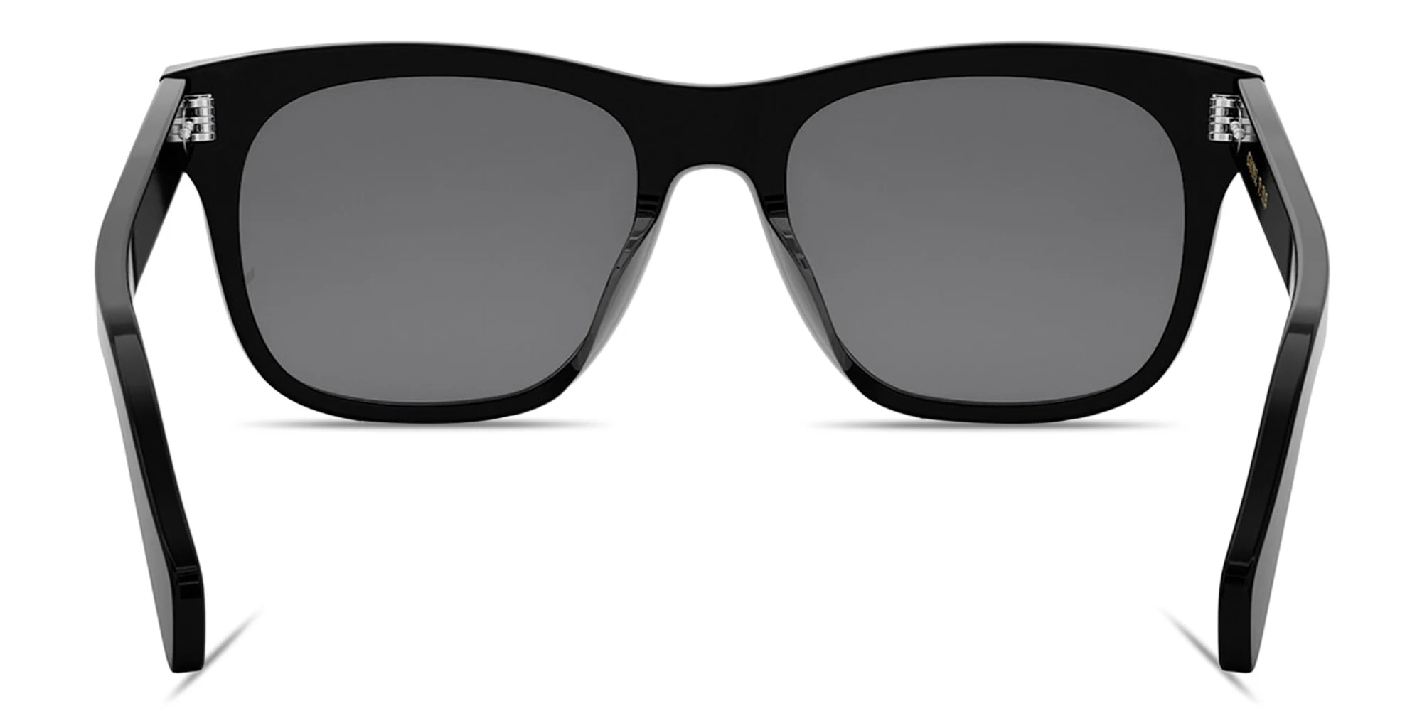 Shop CELINE CELINE Thin Square Sunglasses in Black online.