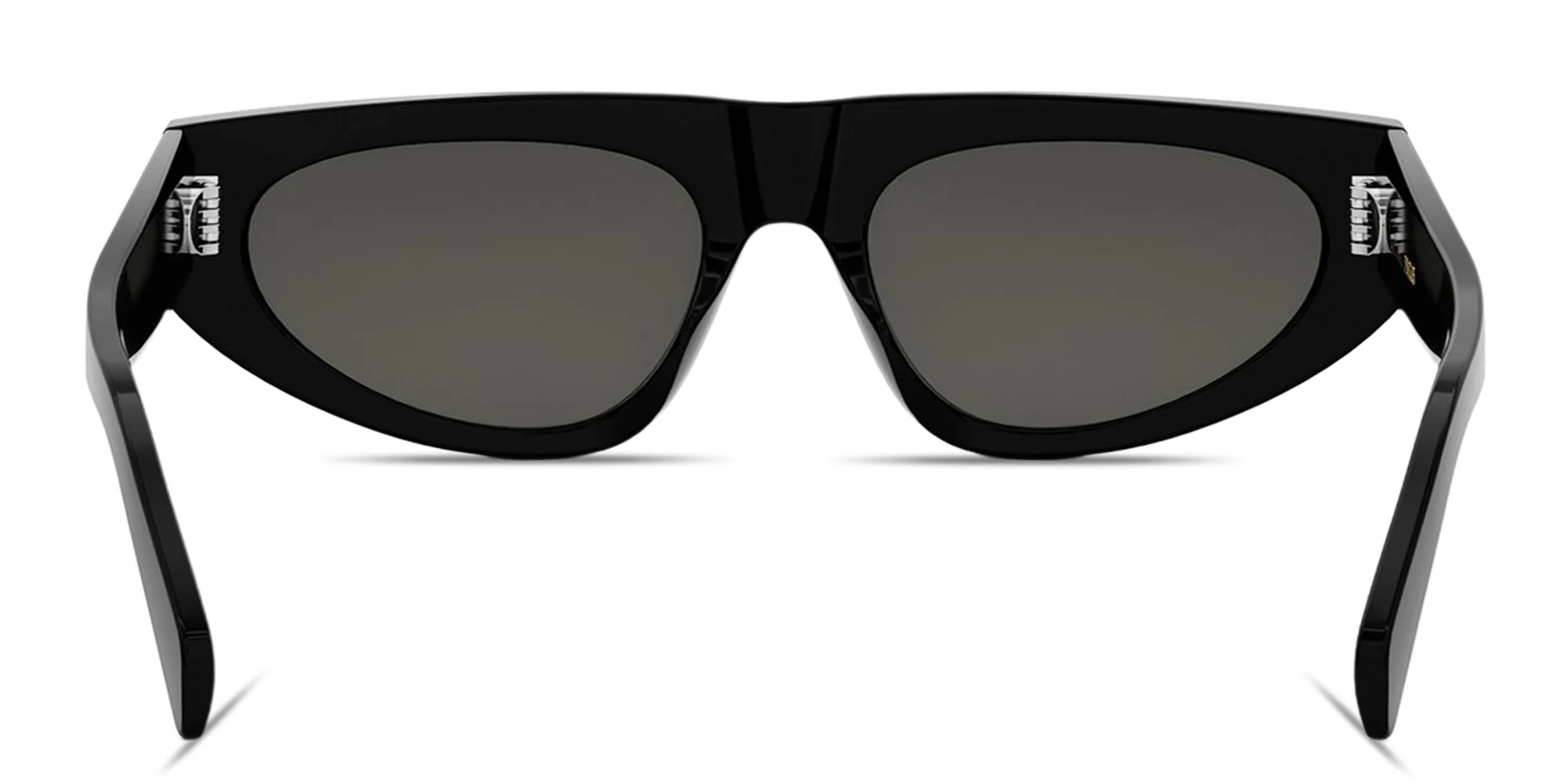 Shop CELINE Monochroms Geometric Sunglasses in Black online.