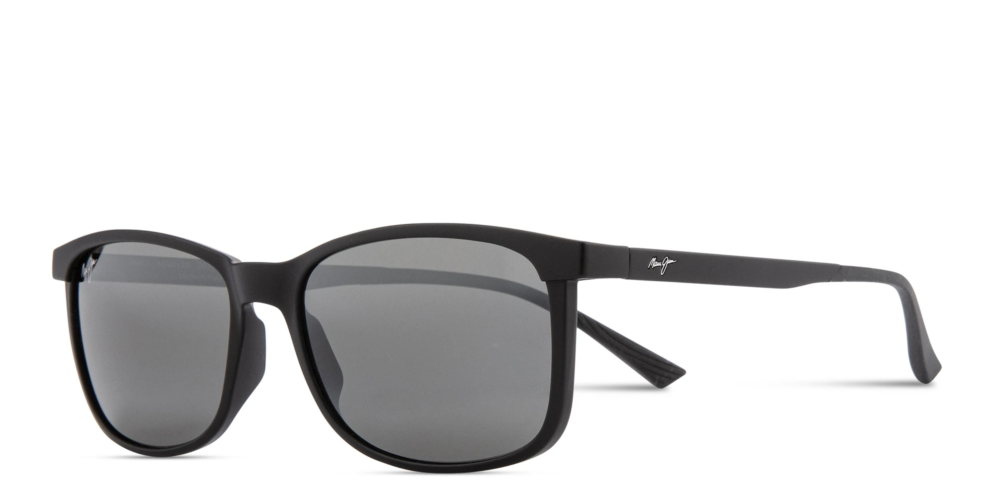تسوق Hulili Rectangle Sunglasses ماوي جيم بلون Shiny Black أونلاين.