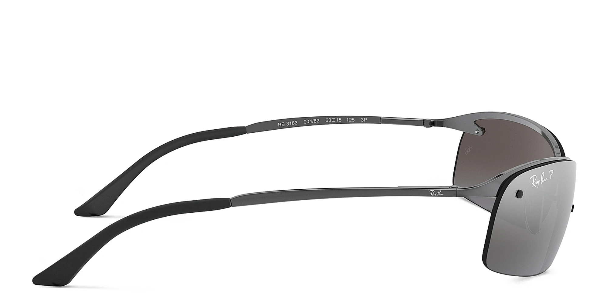Buy Ray-Ban Half-Rim Rectangle Sunglasses Online | MAGRABi KSA