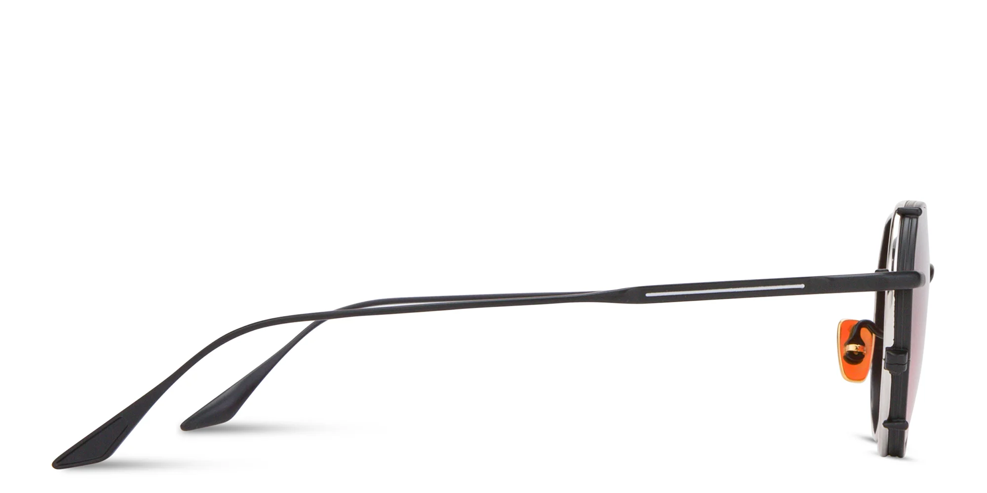 Shop JACQUES MARIE MAGE Hartana Unisex Panthos Sunglasses in Black online.