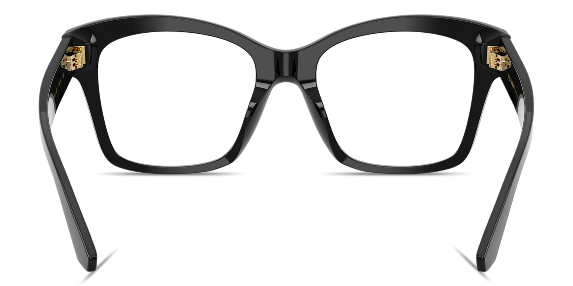 Shop Dolce & Gabbana DG Motif Square Eyeglasses in Black online.