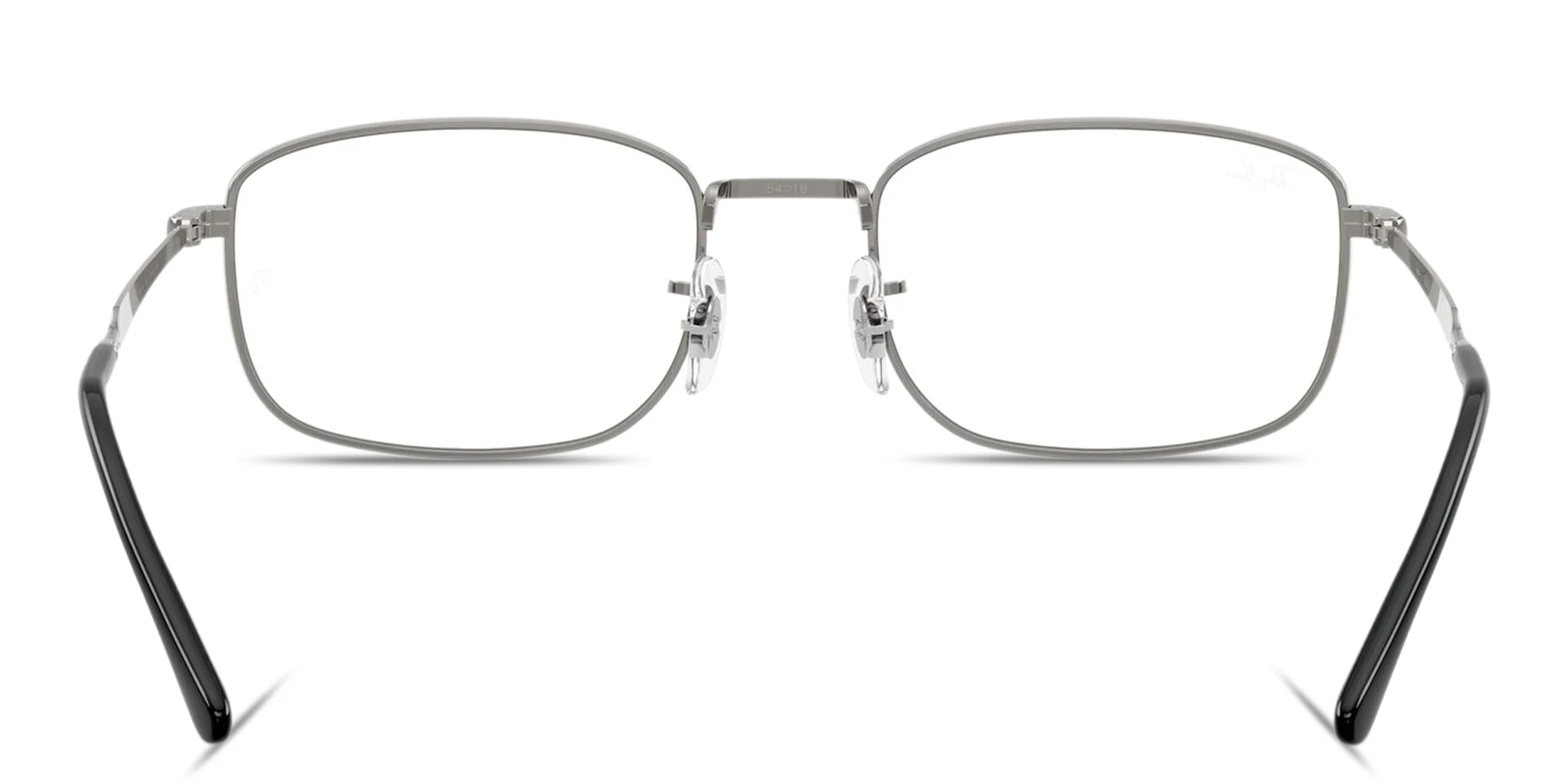 Shop Ray-Ban Optics Unisex Pillow Eyeglasses in Gunmetal online.