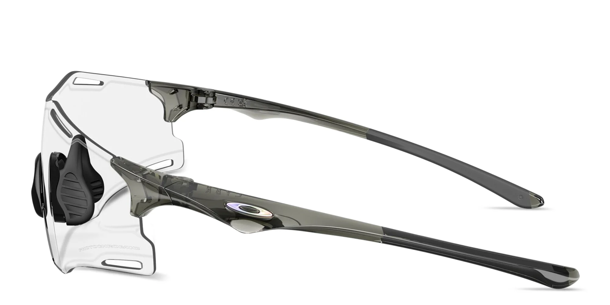 Shop Oakley Cybr Zero Unisex Rimless Rectangle Sunglasses in Grey online.