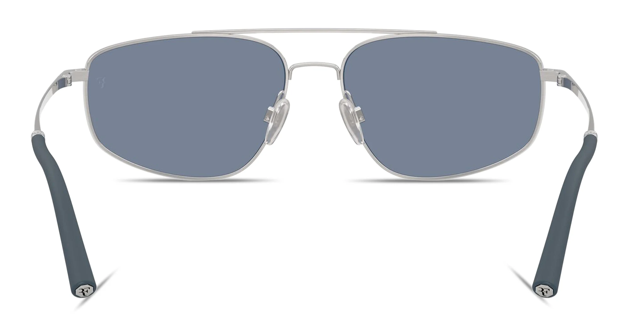 Shop OLIVER PEOPLES Unisex Aviator Sunglasses in Silver online.