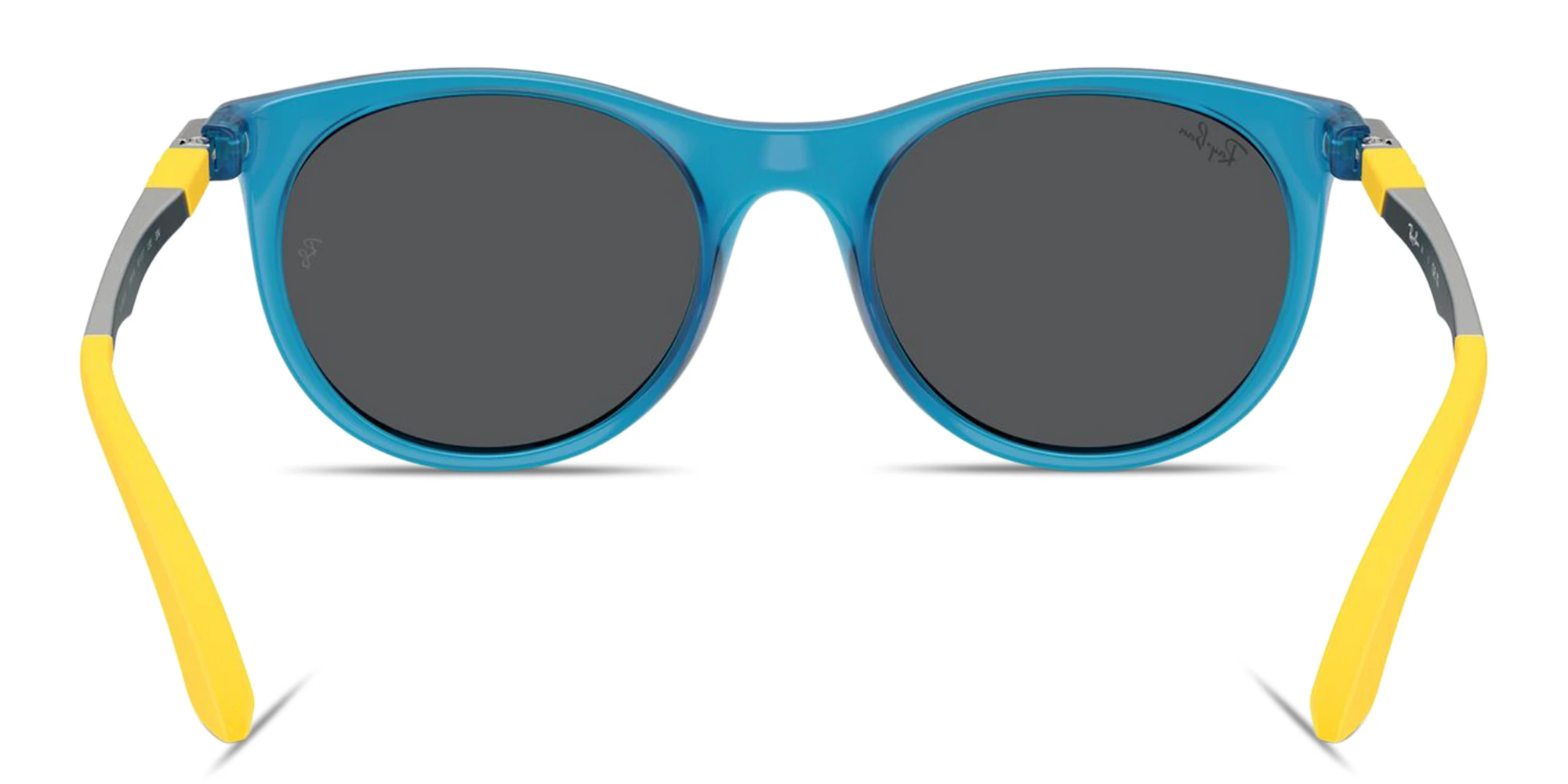 Shop Ray-Ban Junior Kids Panthos Sunglasses in Blue online.
