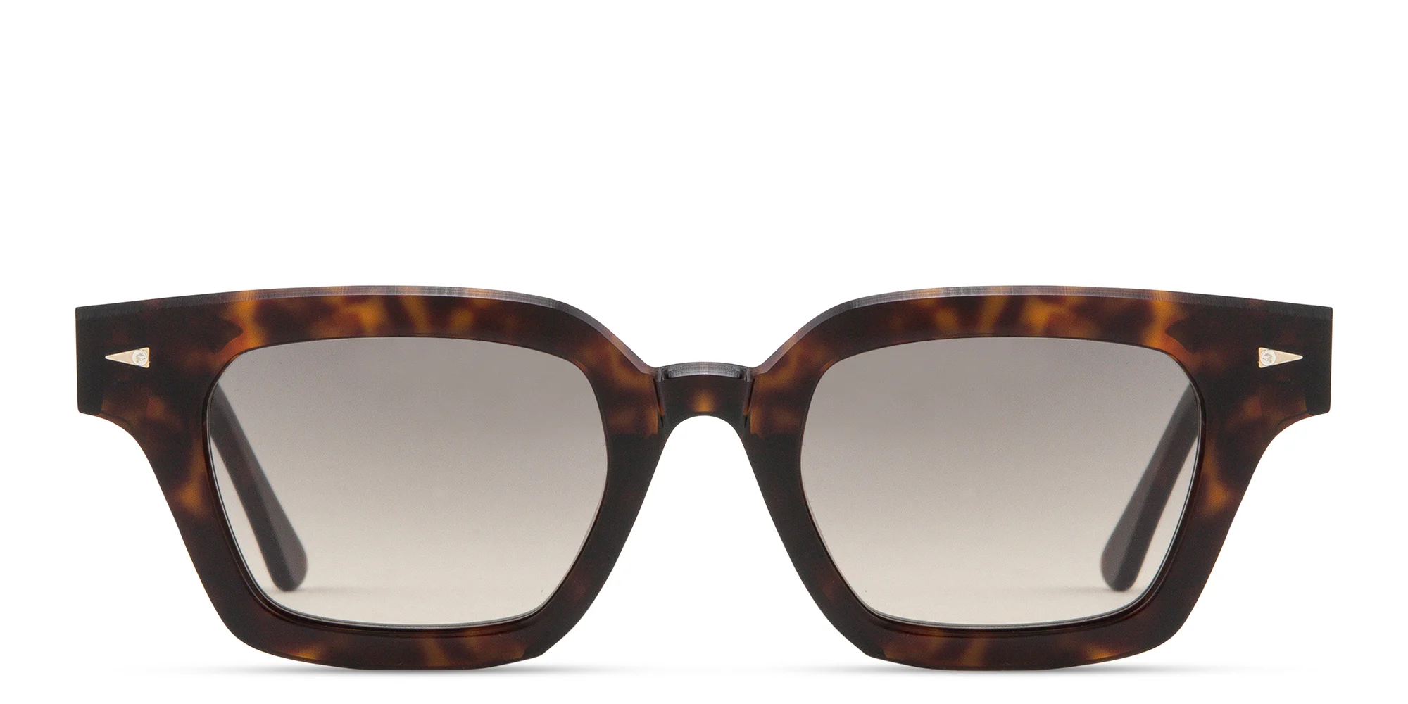 Shop AHLEM Limited Edition Boétie Rectangle Sunglasses in Dark Tortoise online.