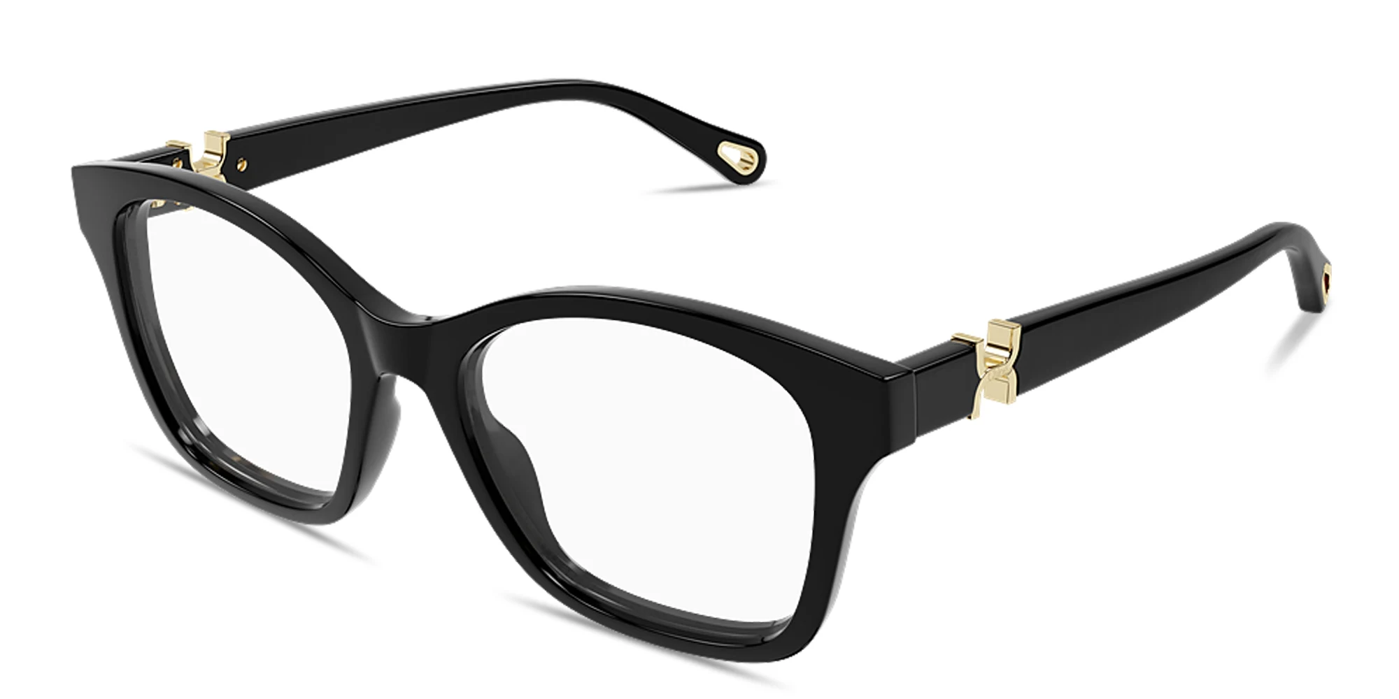 Shop Chloe Marcie Cat-Eye Eyeglasses in Black online.