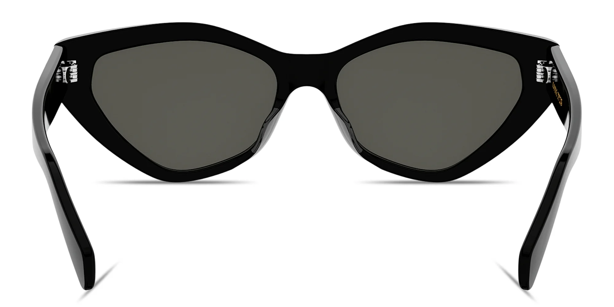 Shop CELINE Triomphe Cat Eye Sunglasses in Black online.