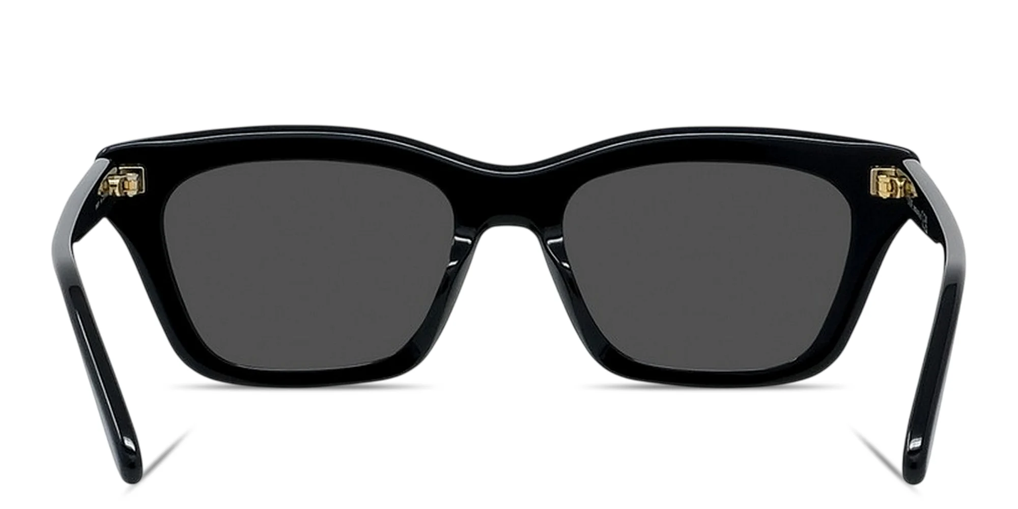 Shop LOEWE Slim Irregular Sunglasses in Black online.