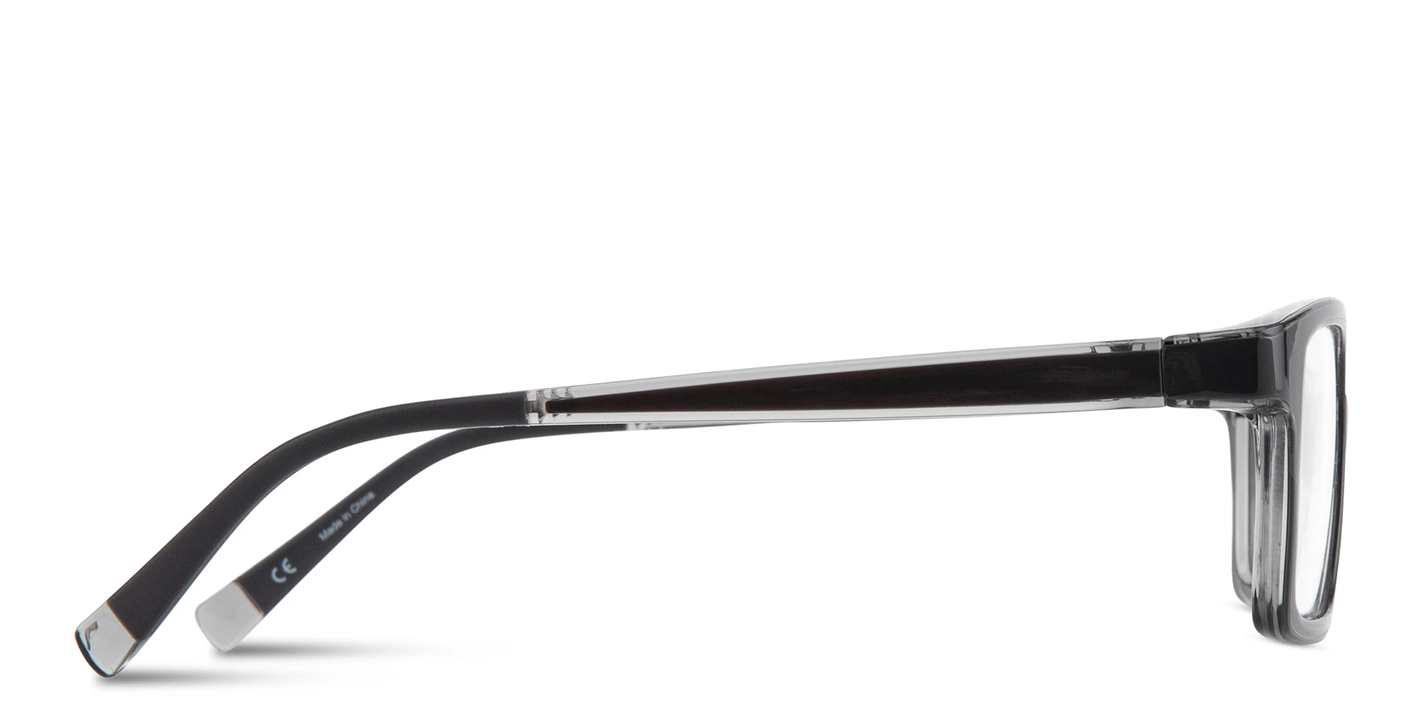 Shop SPIN ON8 Kids Rectangle Eyeglasses in Grey online.