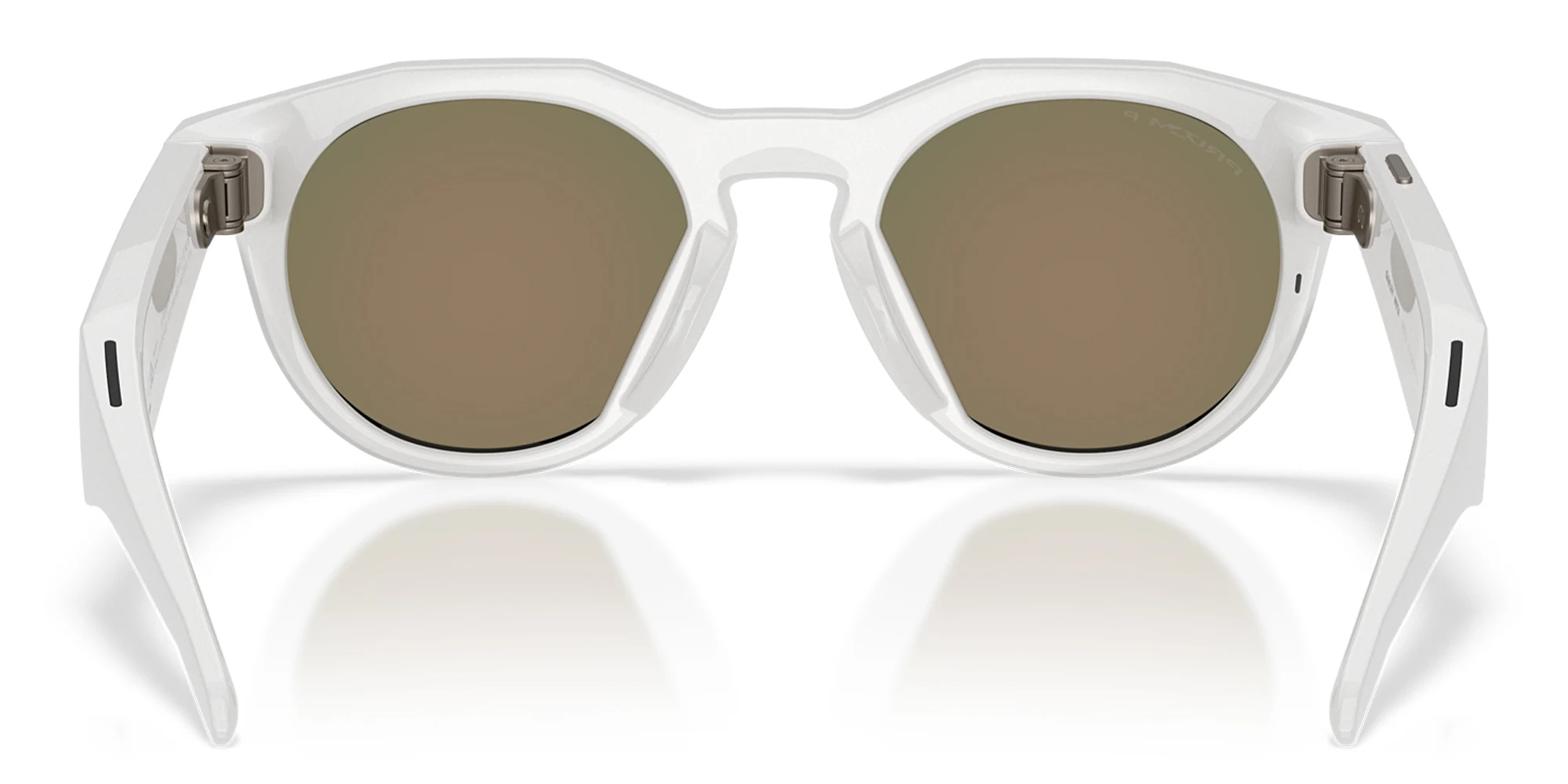 Shop Oakley Meta HSTN Limited Edition Unisex Round Sunglasses in Warm Grey online.