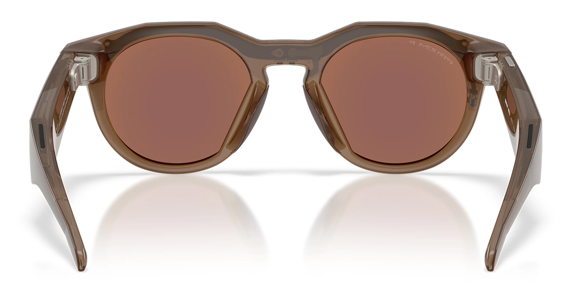 Shop Oakley Meta HSTN Limited Edition Unisex Round Sunglasses in Brown Smoke online.