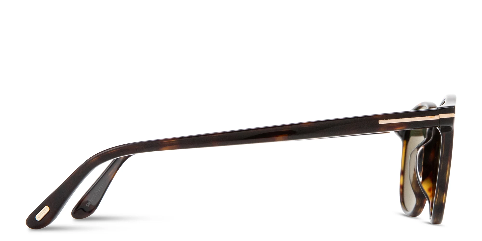 Shop TOM FORD Holt Round Sunglasses in Havana online.