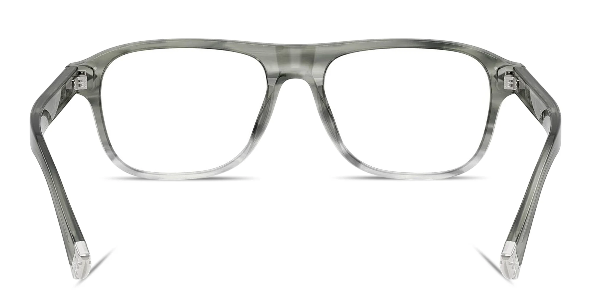 Shop BRUNELLO CUCINELLI Intarsia Rays Wide Pillow Eyeglasses With Blue Light Lenses in Matte Anthracite online.