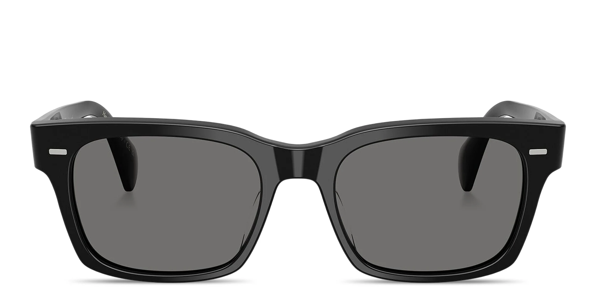 Shop OLIVER PEOPLES Ryce Sun Unisex Square Sunglasses in Black online.