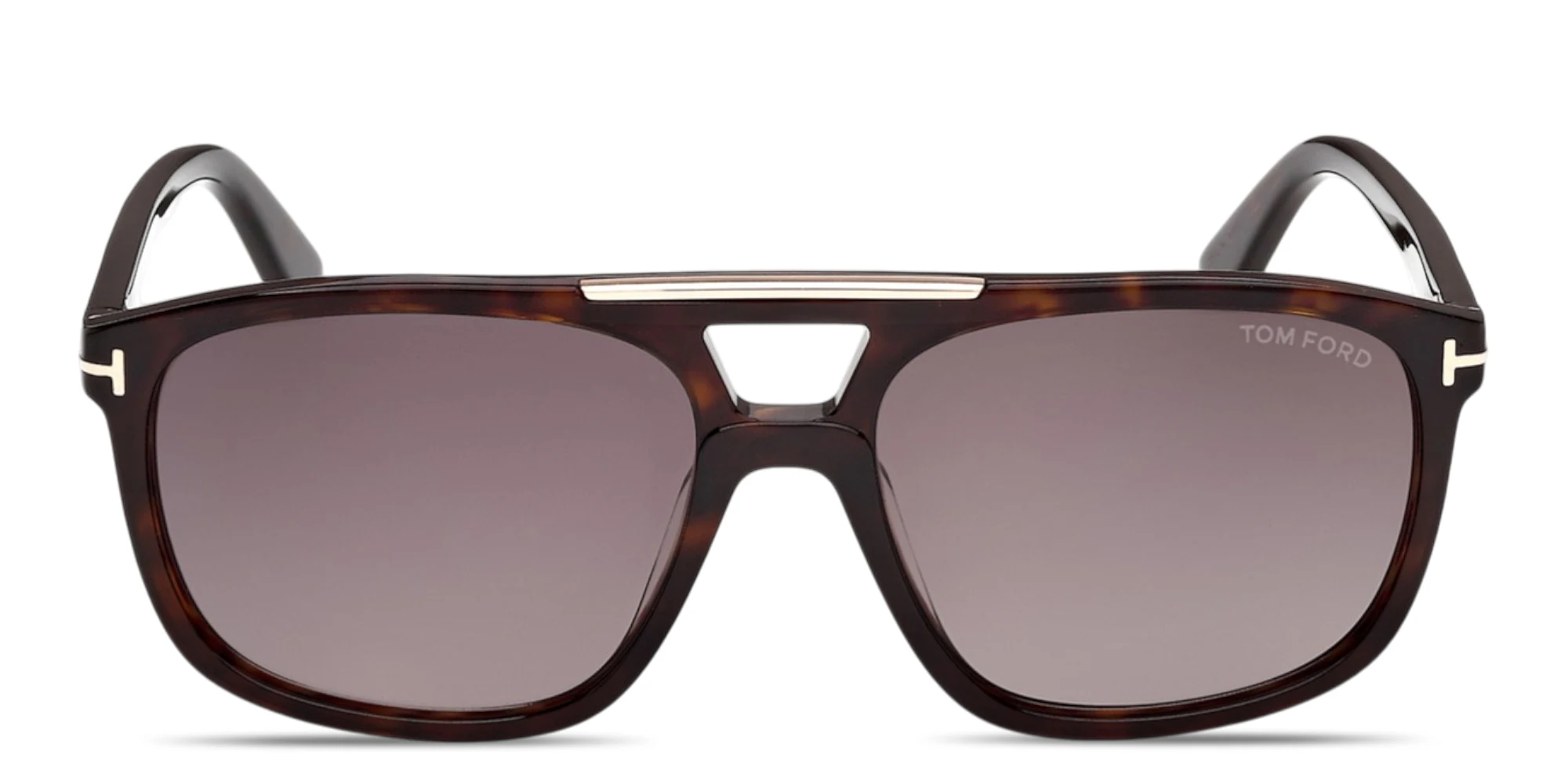 Shop TOM FORD Brianna Unisex Aviator Sunglasses in Dark Havana online.
