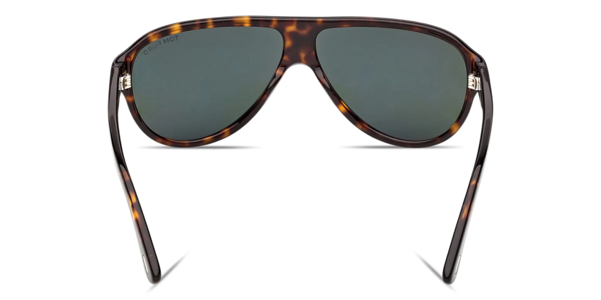 Shop TOM FORD Samuele Pilot Sunglasses in Dark Havana online.