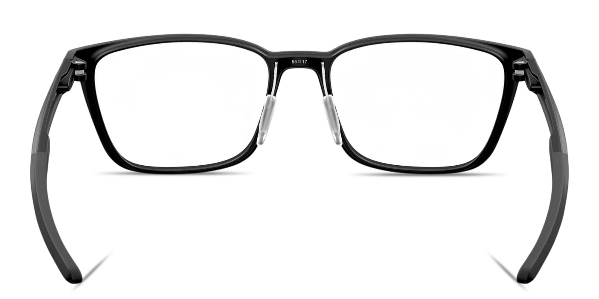 Shop Oakley Thinboard Unisex Rectangle Eyeglasses in Satin Black online.