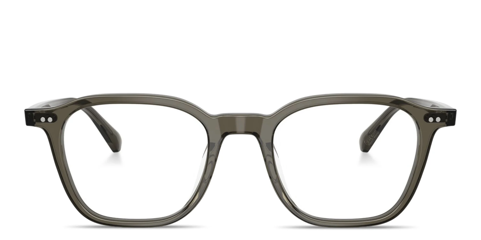 Shop OLIVER PEOPLES Arllett Unisex Square Eyeglasses in Inkwell online.