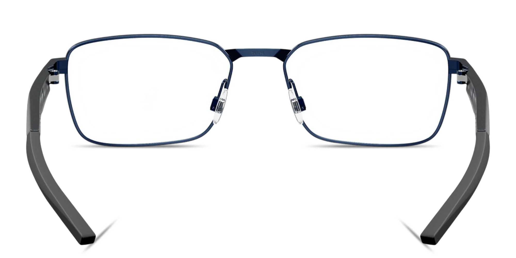 Shop Oakley Steakhouse Unisex Wide Rectangle Eyeglasses in Matte Midnight online.