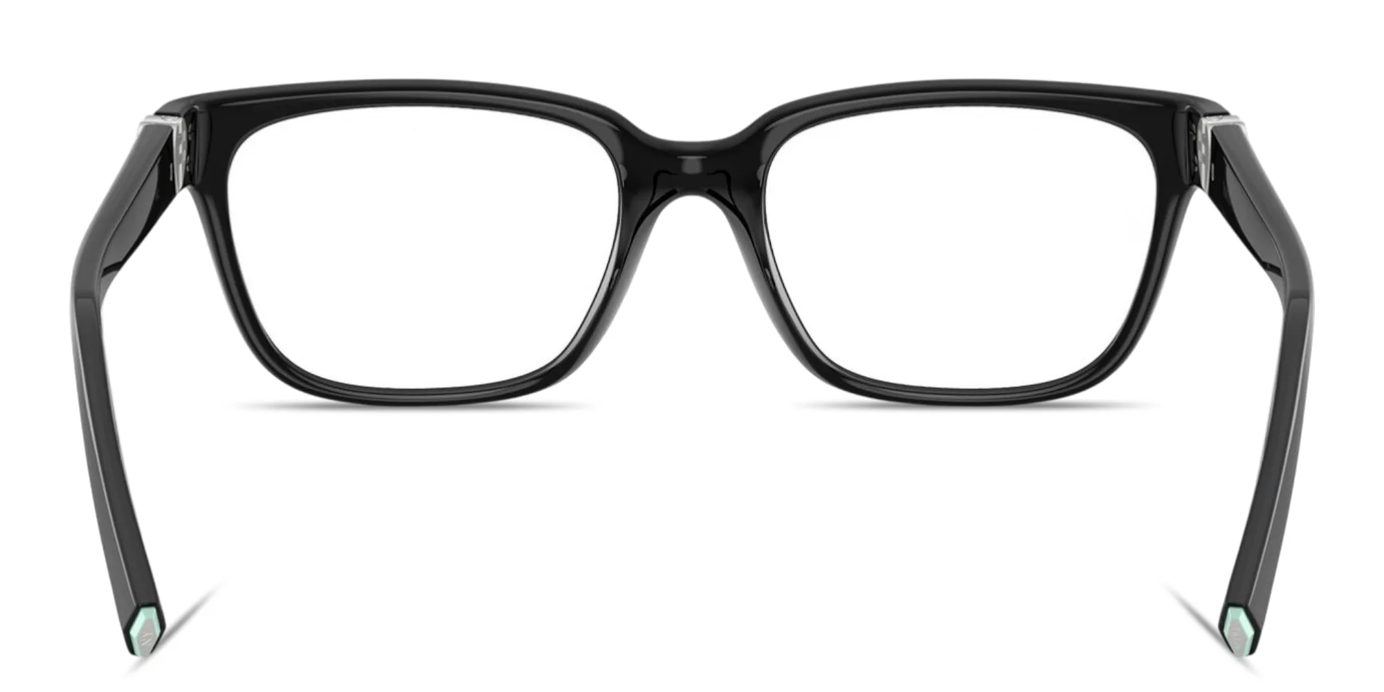 Shop TIFFANY Return To Tiffany Pillow Eyeglasses in Black online.