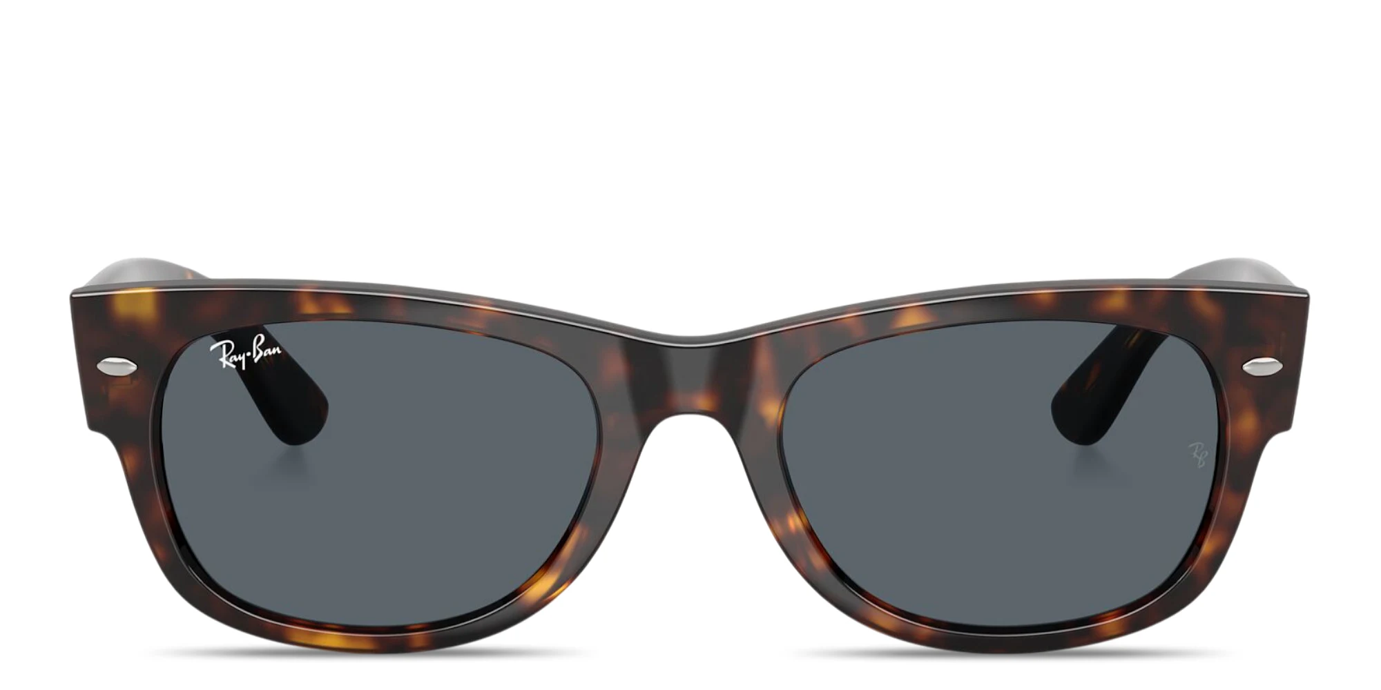 Shop Ray-Ban Mega Wayfarer II Unisex Square Sunglasses in Havana online.