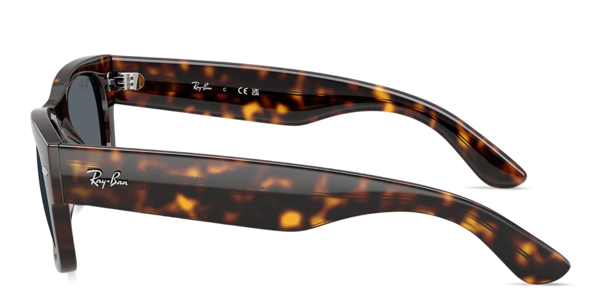 Shop Ray-Ban Mega Wayfarer II Unisex Square Sunglasses in Havana online.