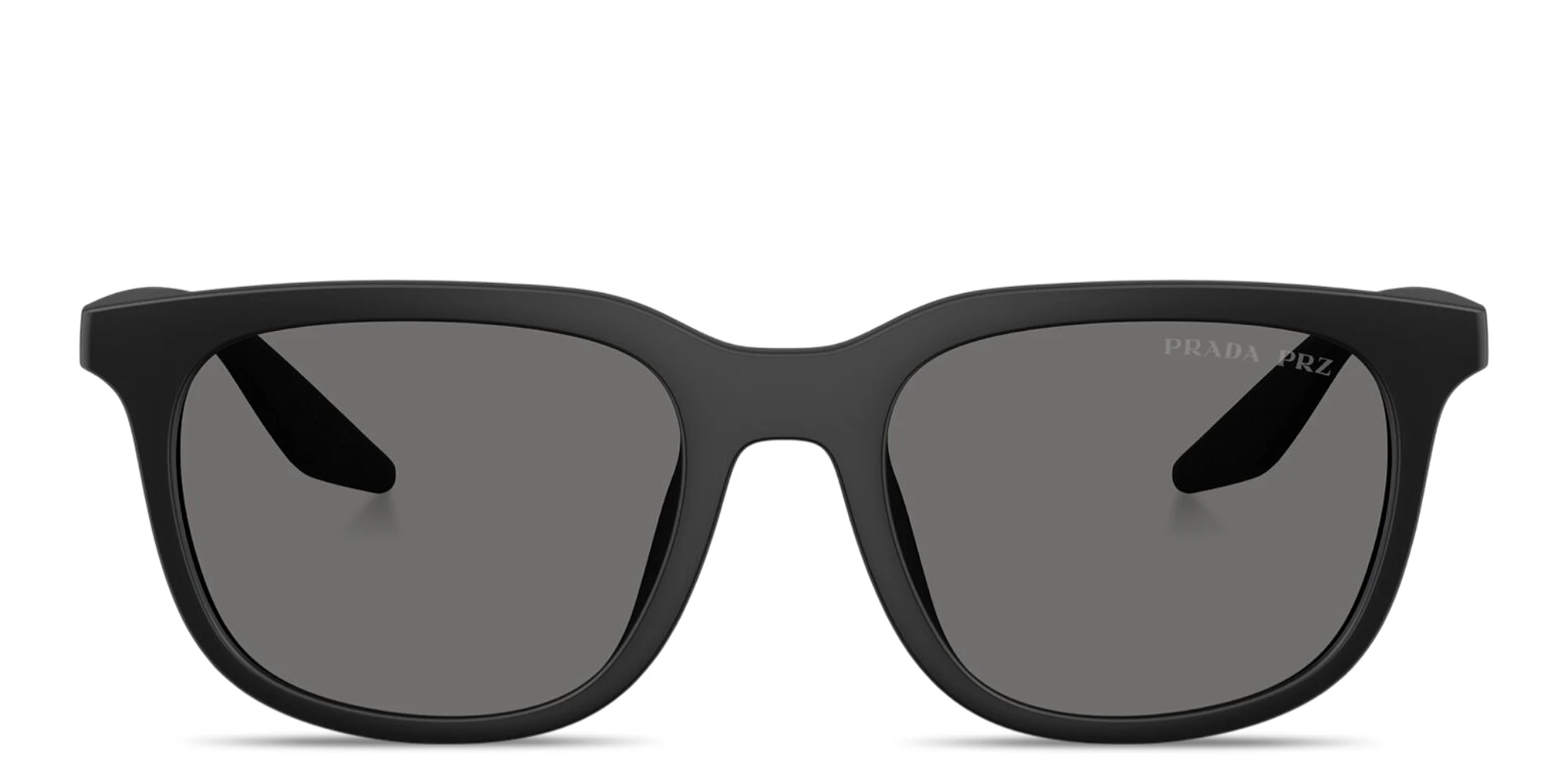 Shop Prada Linea Rossa Logo Signature Pillow Sunglasses in Matte Black online.