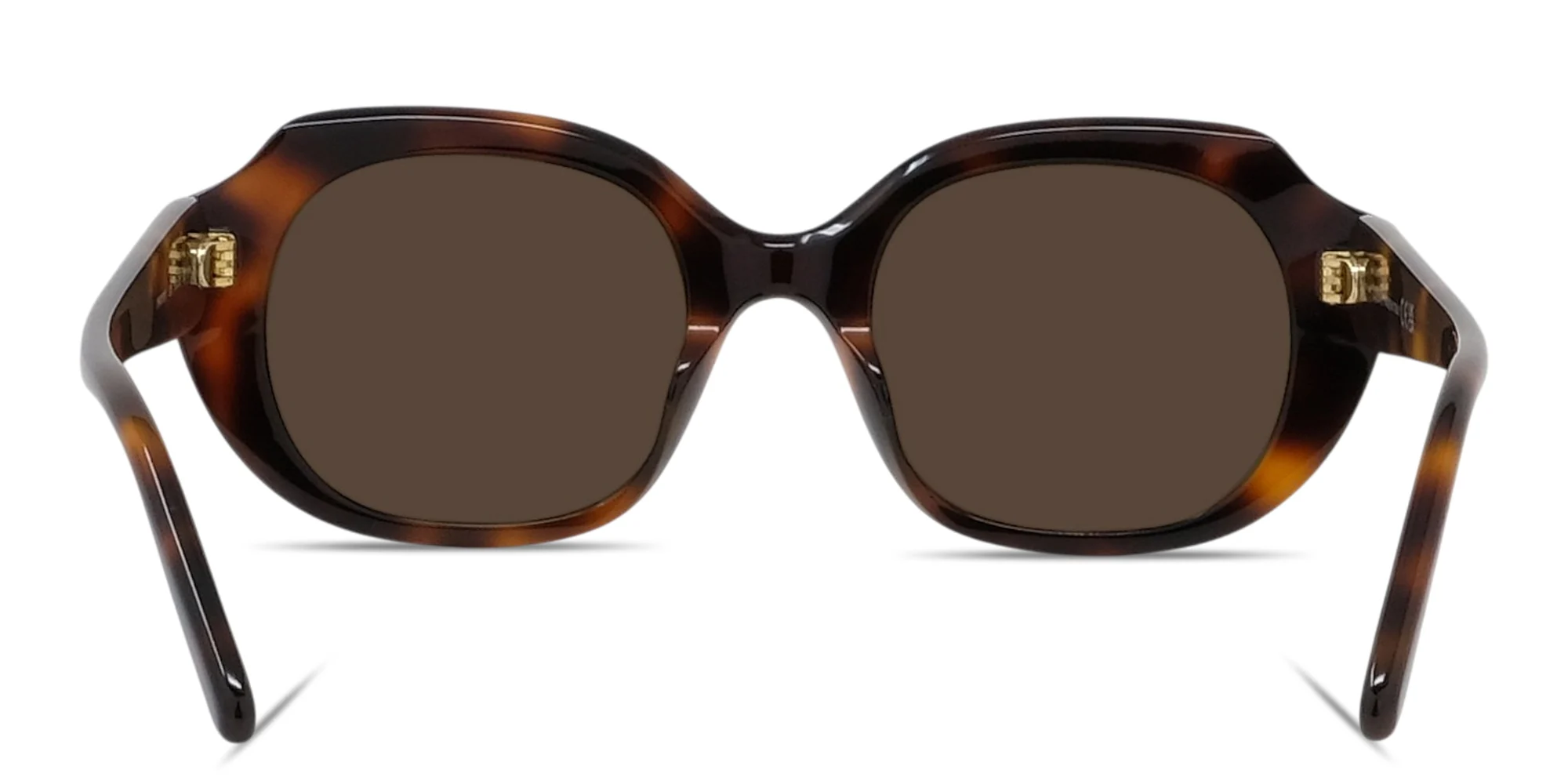 Shop LOEWE Slim Irregular Sunglasses in Havana online.