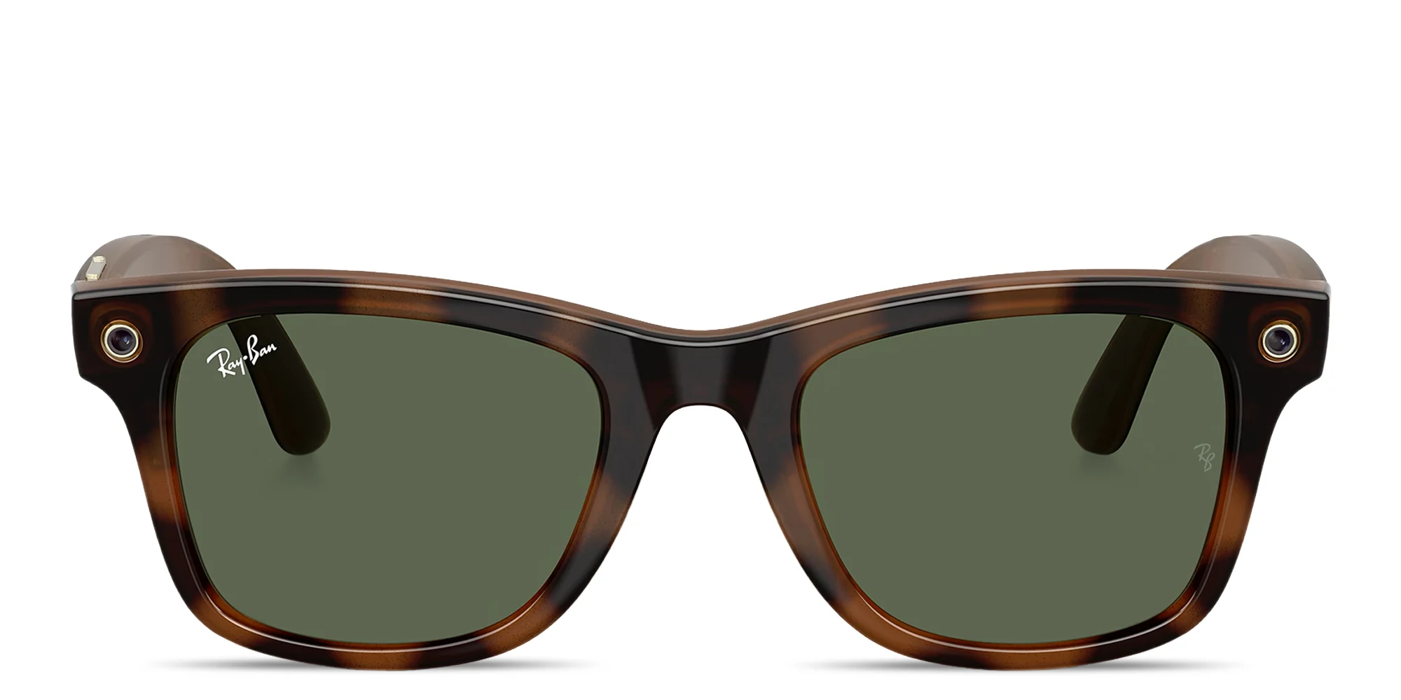 تسوق نظارات شمسية ميتا وايفارير بإطار مربّع للجنسين راي بان بلون مموه أونلاين.