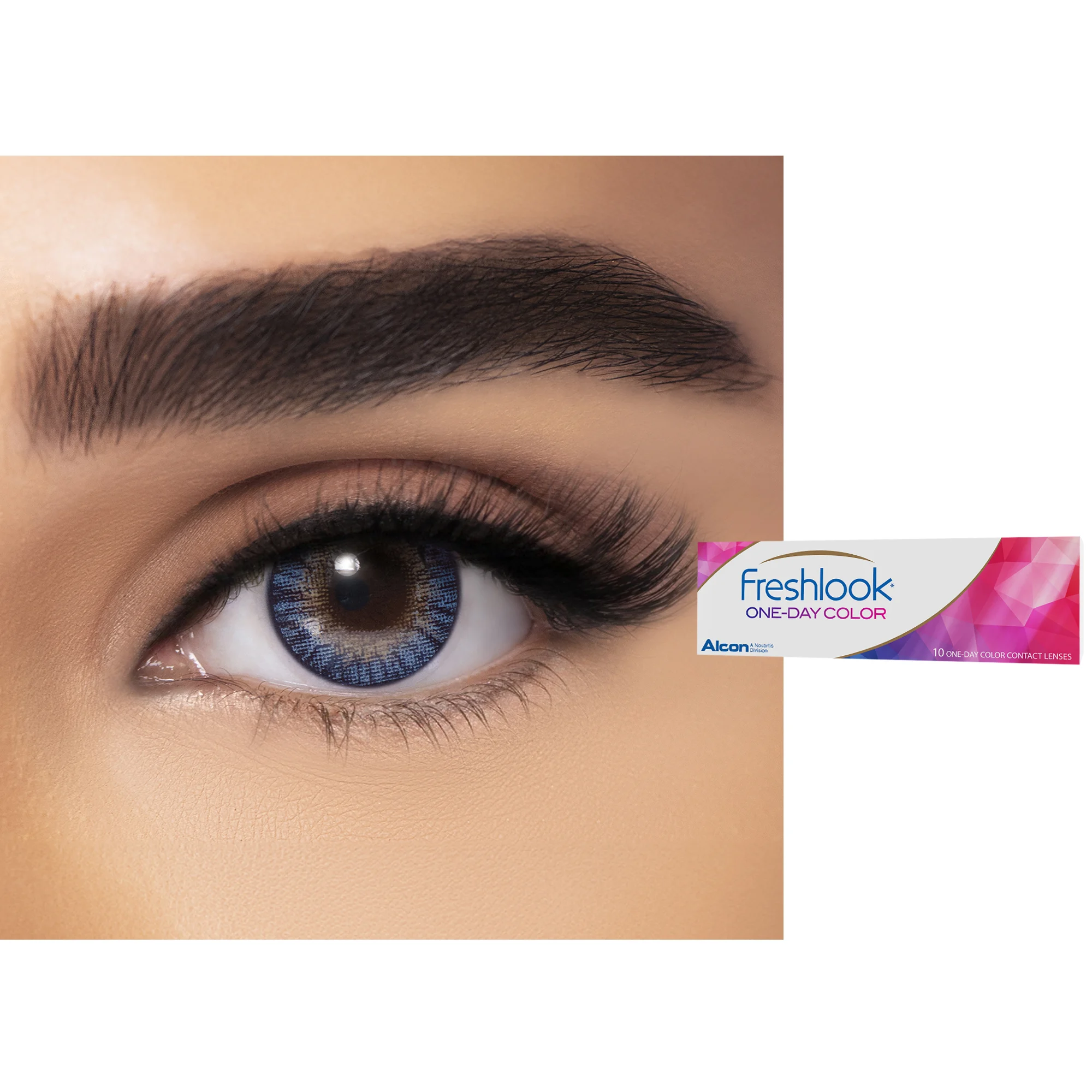 Shop Freshlook ONE-DAY COLOR Contact Lenses - Blue online.