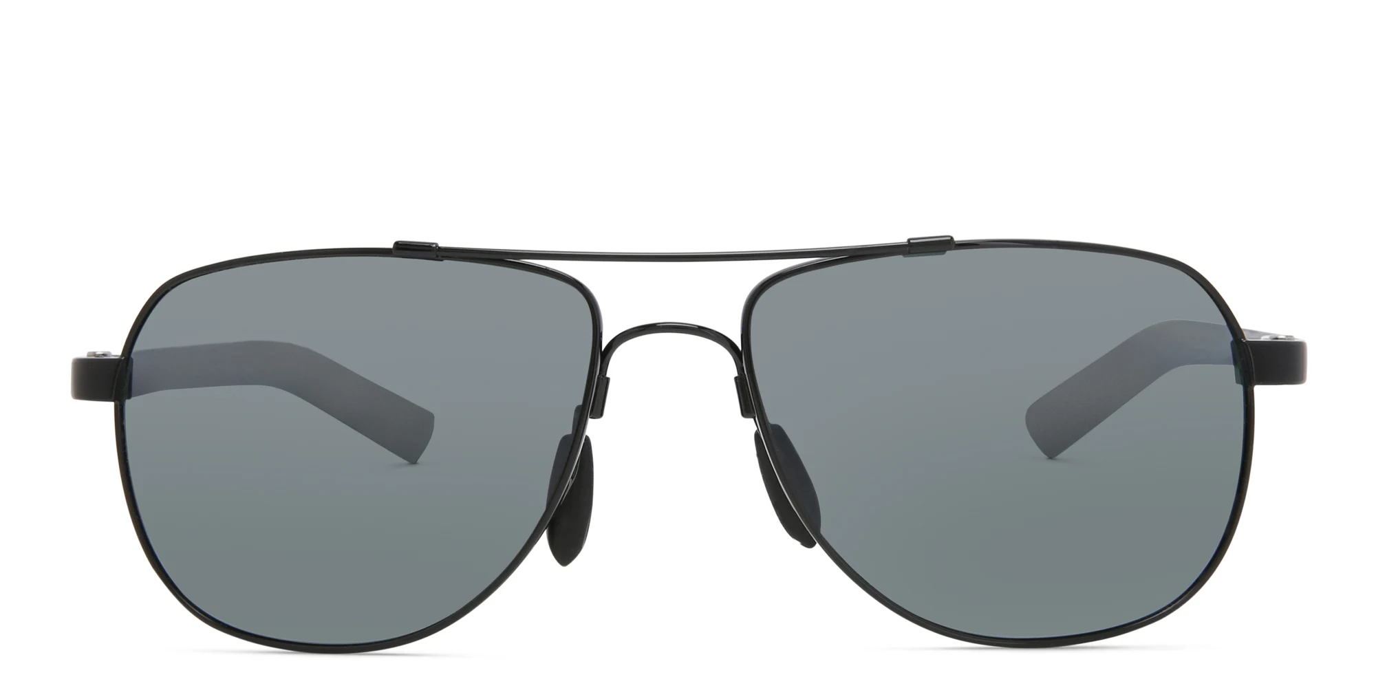 Shop Maui Jim Guardrails Unisex Aviator Sunglasses in Black online.