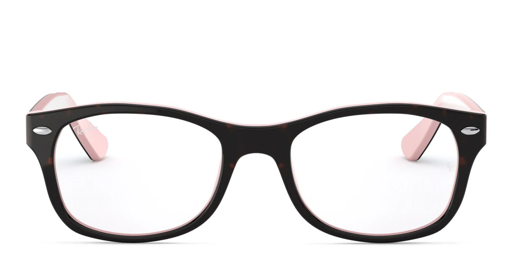 Shop Ray-Ban Junior Kids Square Acetate Eyeglasses in Havana online.