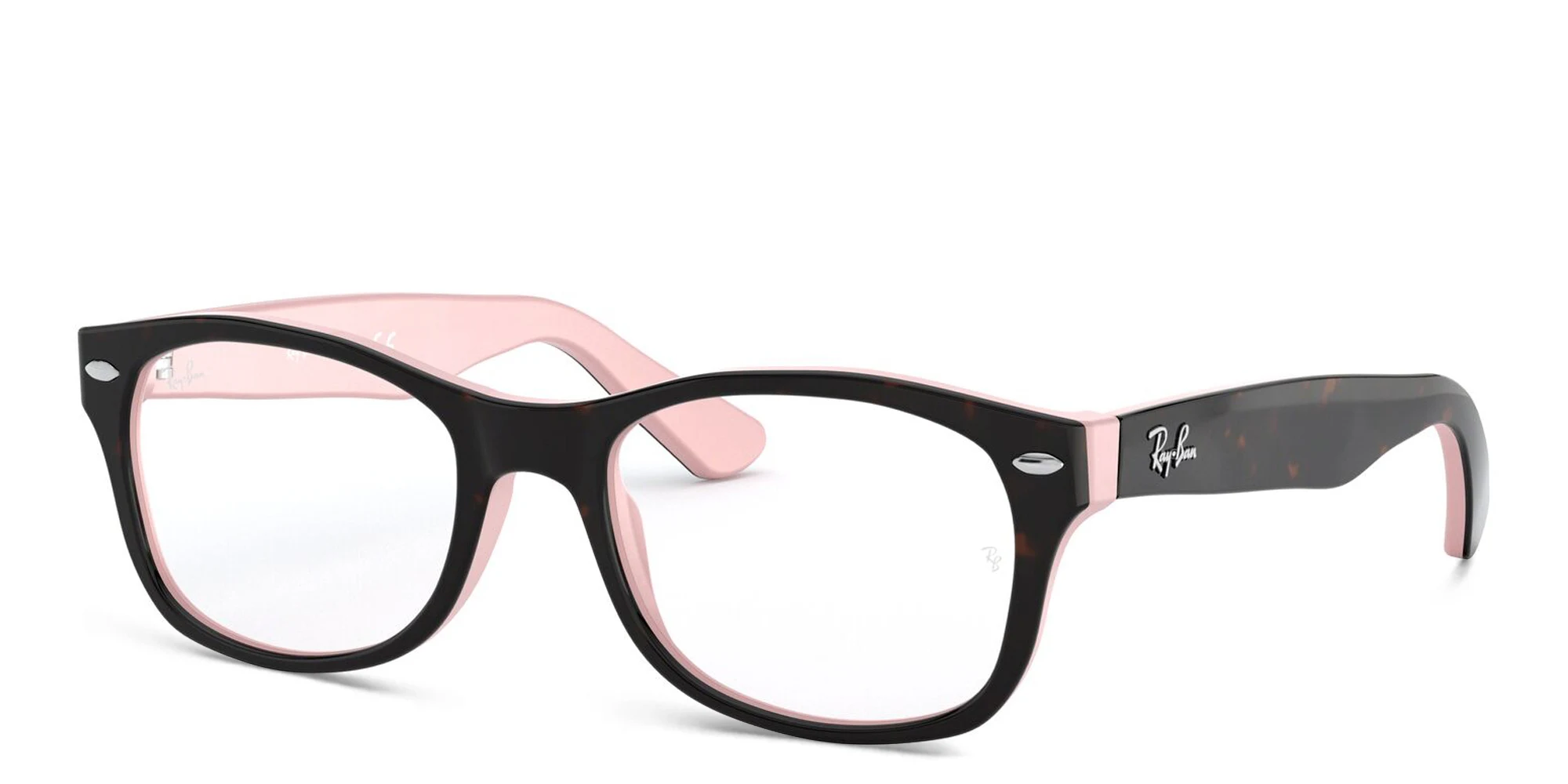 Shop Ray-Ban Junior Kids Square Acetate Eyeglasses in Havana online.