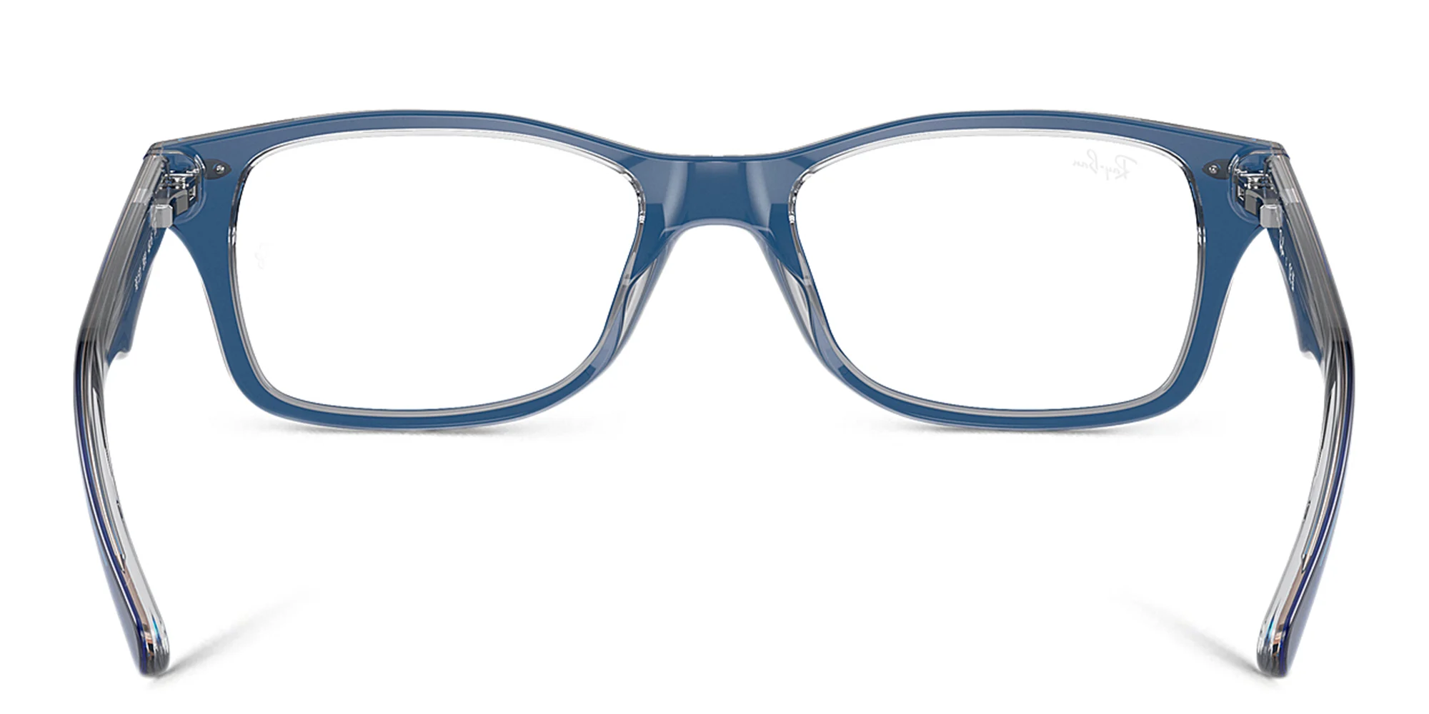 Shop Ray-Ban Junior Optics Kids Square Eyeglasses in Dark Blue online.