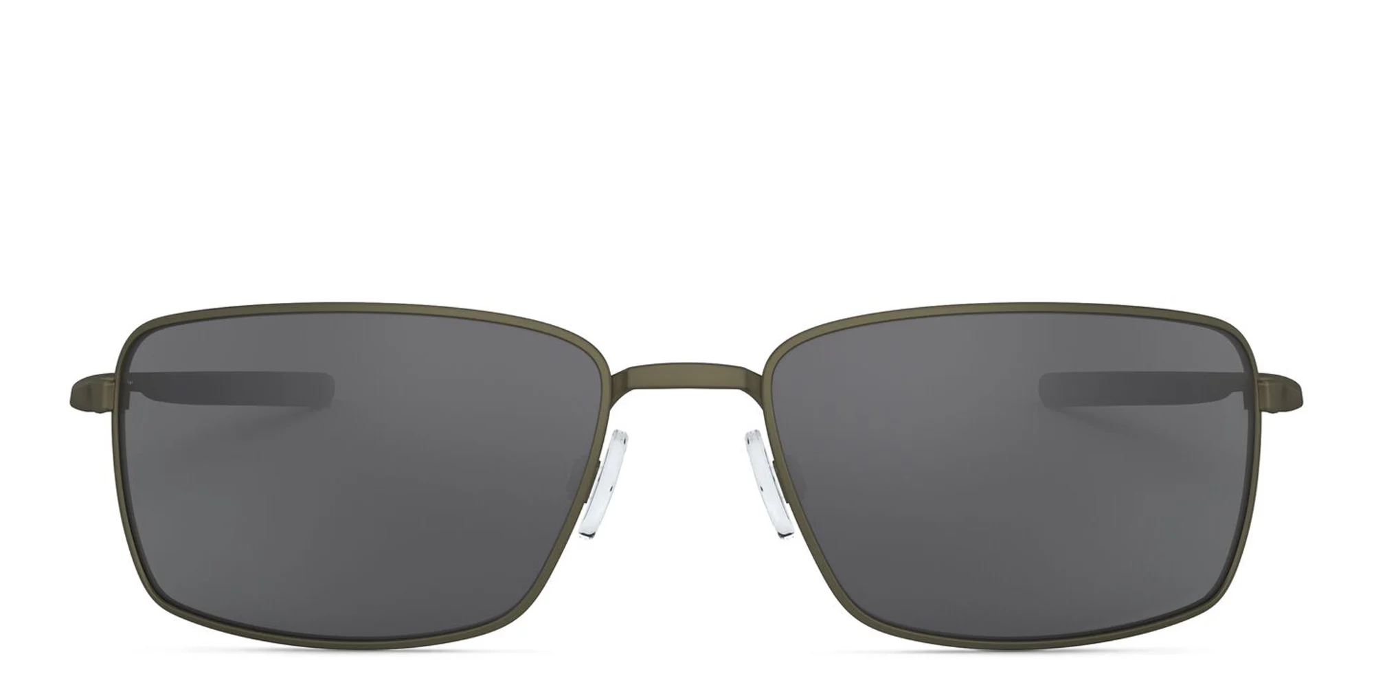 Shop Oakley Square Wire™ Rectangle Sunglasses in Carbon online.