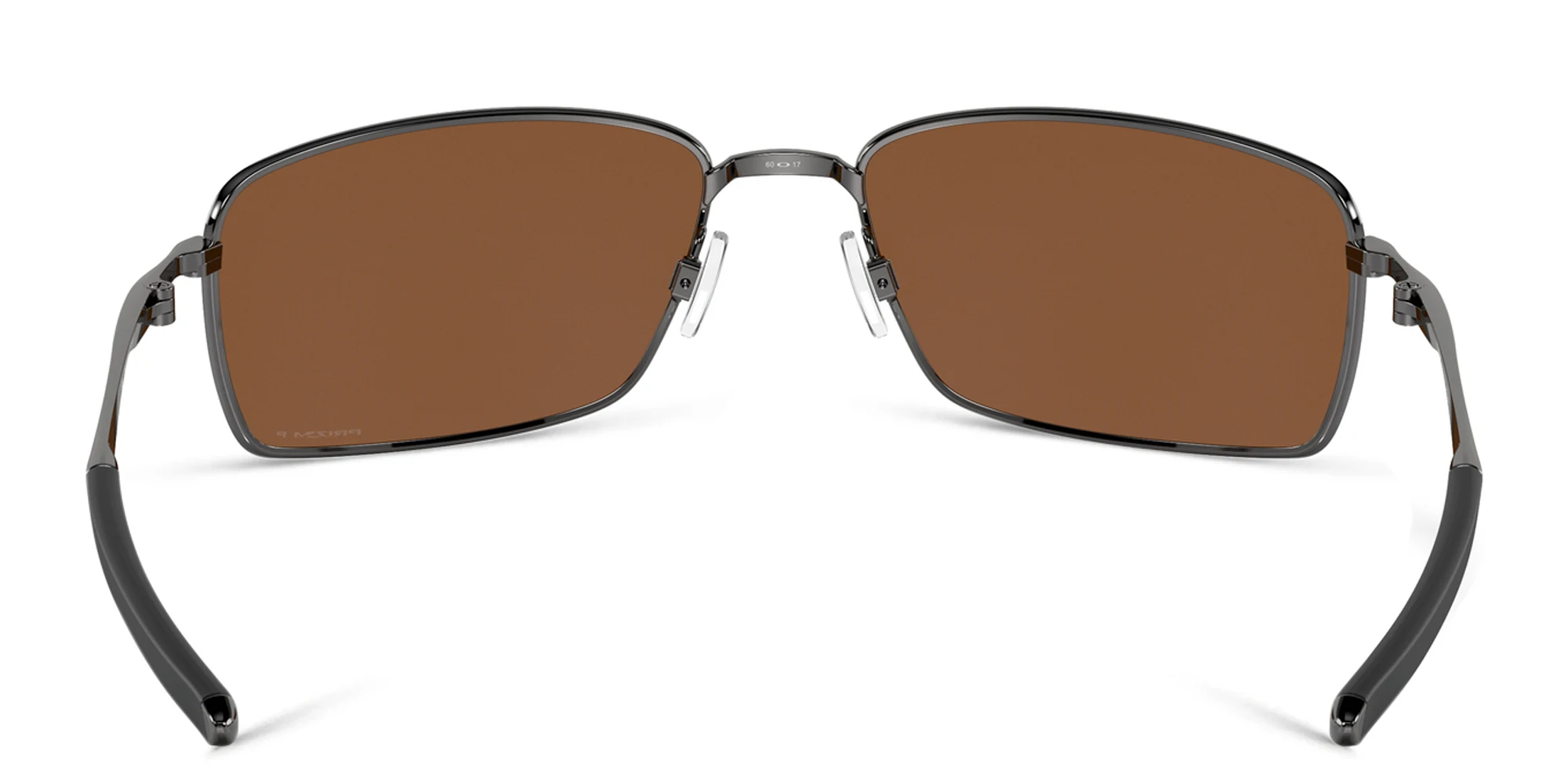 Shop Oakley Square Wire™ Rectangle Sunglasses in Silver online.