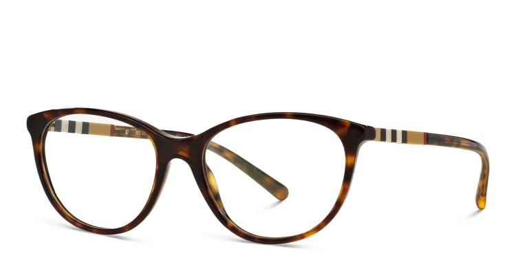 تسوق نظارة طبية بإطار مربع بربري بلون مموه أونلاين.
