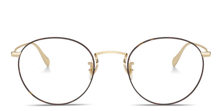 تسوق نظارات طبية طراز بانتوس أوليفر بيبلز بلون ذهبي أونلاين.