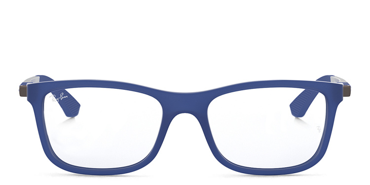 تسوق نظارة طبية مربّعة للأطفال راي بان جونيور بلون أزرق أونلاين.